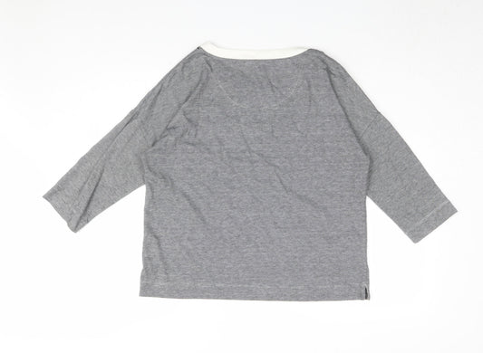 Womens UK Size 14/16 TIGI Grey Basic T-Shirt