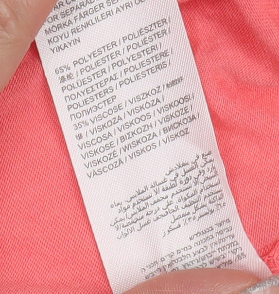 Womens UK Size 18 Capsule Pink Basic Blouse