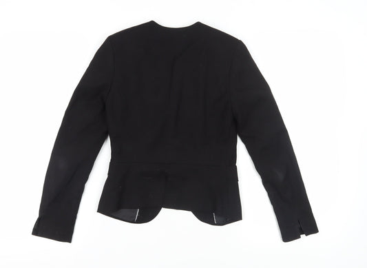 H&M Women's Black Suit Jacket Size 4 – Classic Style