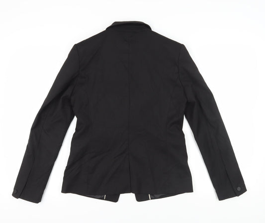 Next Women's Black Regular Fit Suit Jacket Size 12