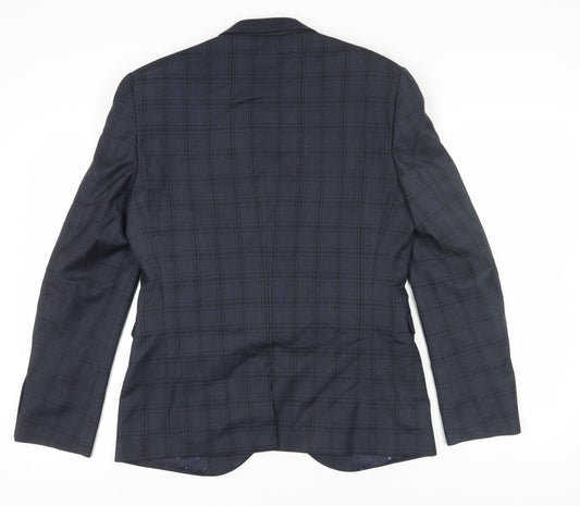Mens UK Size 40 NEXT Regular Blue Suit Jacket