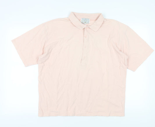 Flores de Amazone Women's Pink Polo Shirt Large