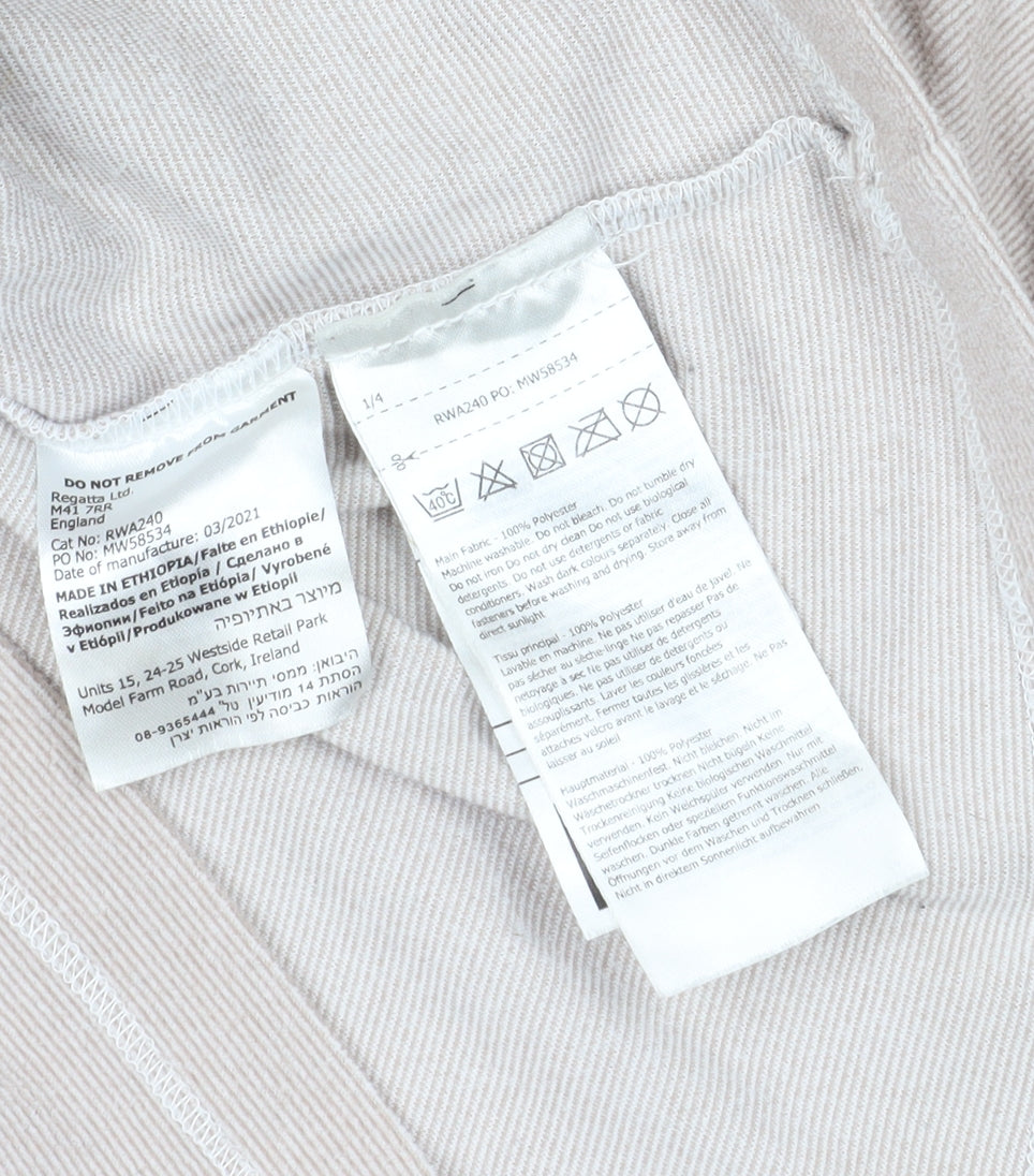 Regatta Women's Beige Pullover Sweatshirt Size 12