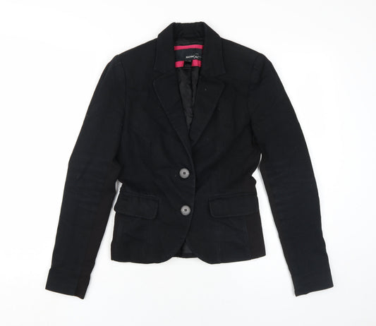 Womens UK Size 6 Mango Regular Black Suit Jacket