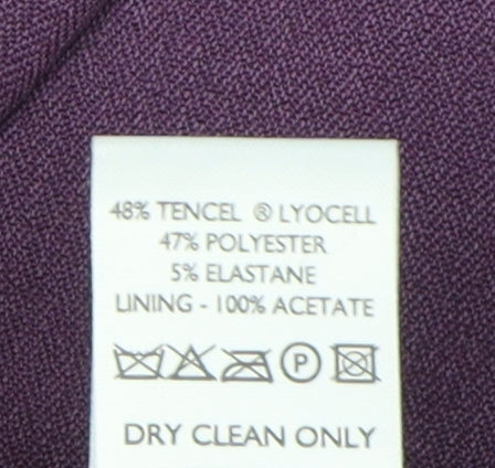 Womens UK Size 12 Anne Brooks Purple Basic Jacket