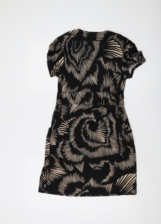 Star by Julien Macdonald Women's Black Floral Dress