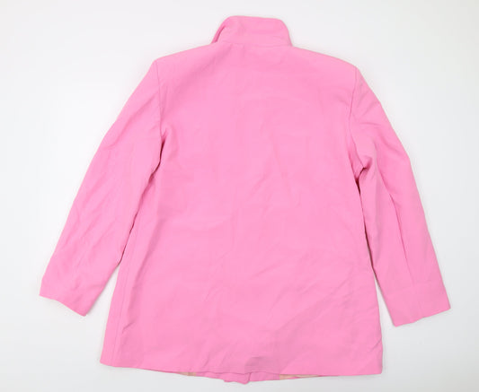Boohoo Pink Women’s Suit Jacket Size 14