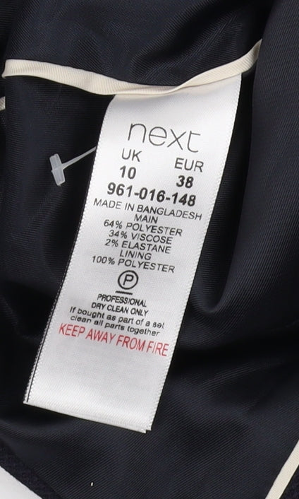 Next Women's Black Blazer Suit Jacket Size M