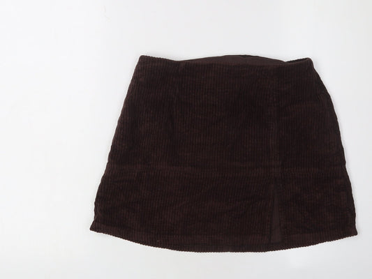 Womens UK Size 8 ASOS Straight & Pencil Corduroy Skirt
