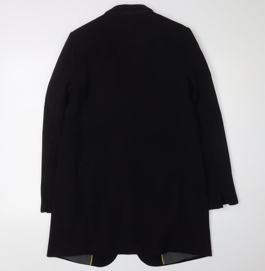 Next Women's Black Single-Breasted Suit Jacket Size 12