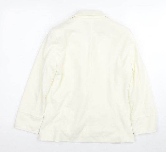 Womens UK Size 8 Topshop Ivory Blazer