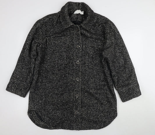 Womens UK Size 8 ASOS Black Basic Jacket