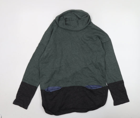 Womens UK Size M Rachel Zoe Green Pullover Jumper