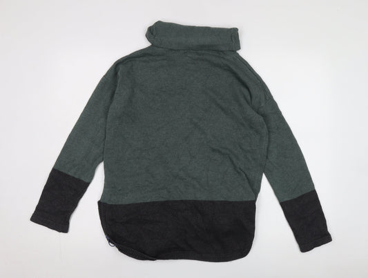 Womens UK Size M Rachel Zoe Green Pullover Jumper