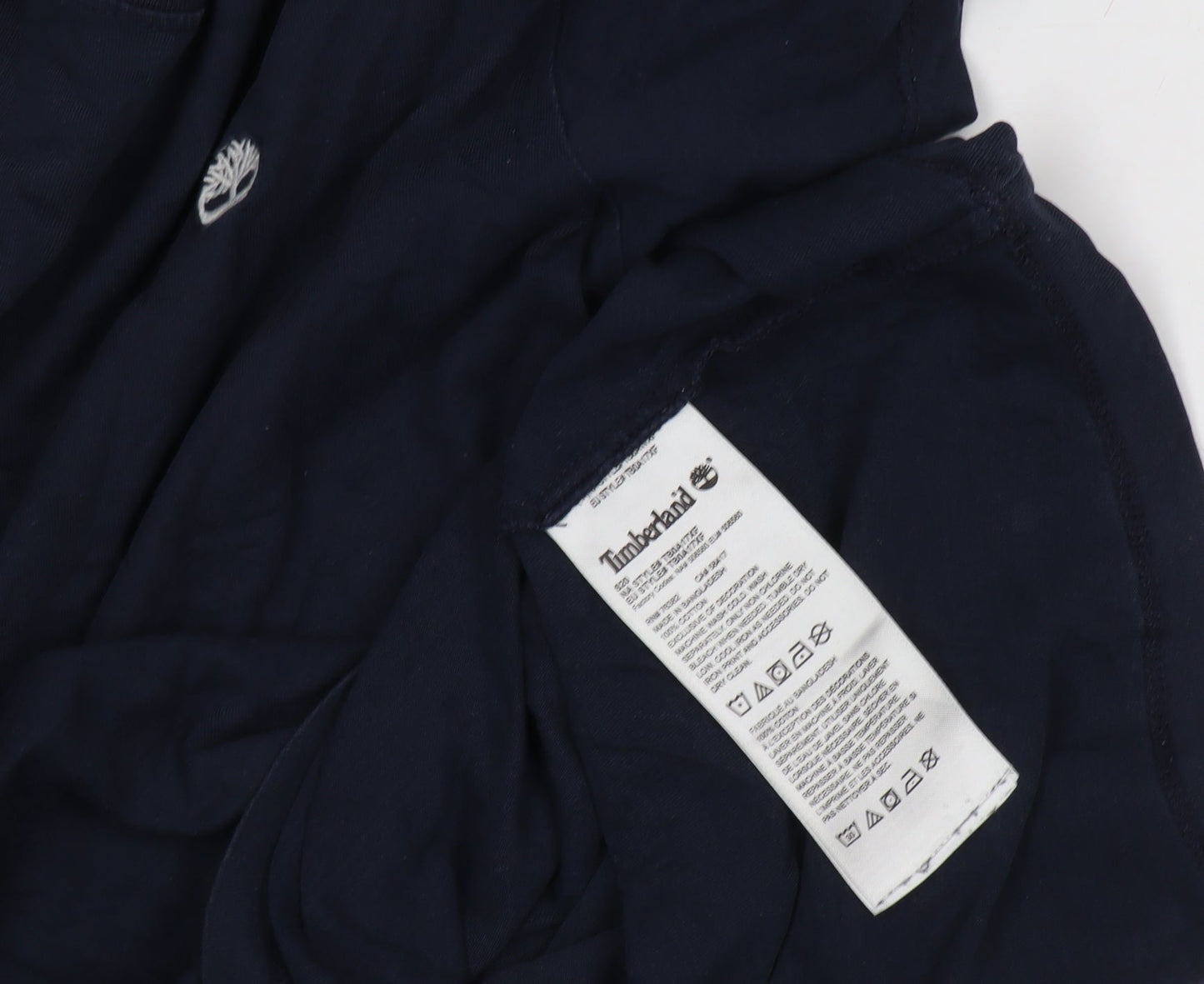 Mens UK Size M Timberland Blue T-Shirt