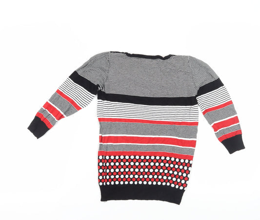 Womens UK Size 10 Principles by Ben de Lisi Multicoloured Pullover Jumper