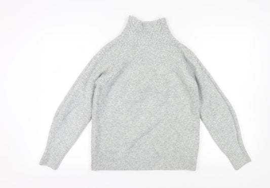 Womens UK Size XS Topshop Grey Jumper Jumper