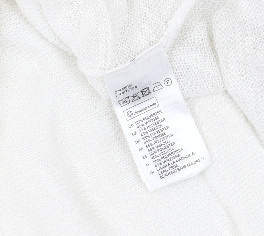 Womens UK Size M H&M Multicoloured Pullover Jumper