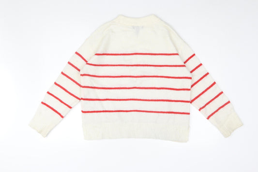 Womens UK Size S New Look Ivory Jumper Jumper