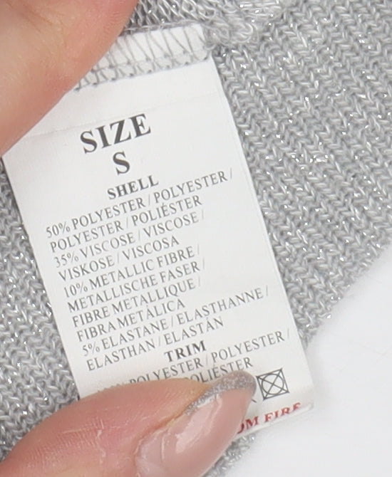 Blue Vanilla Women's Grey Basic T-Shirt Size S