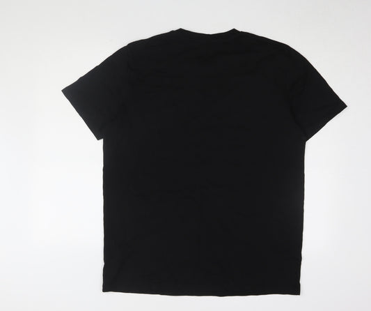 Stanley/Stella Men's Black XL Organic T-Shirt