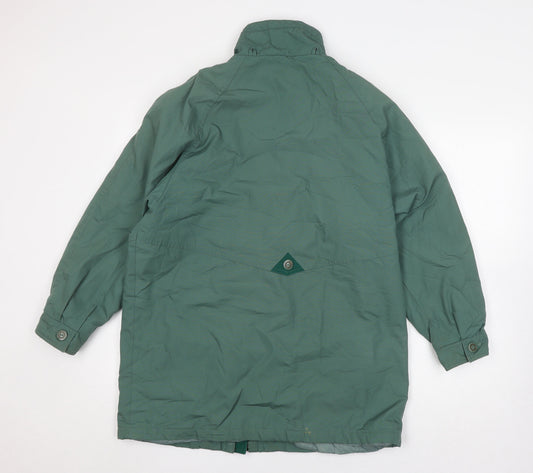 Womens UK Size 14 David Barry Green Basic Jacket