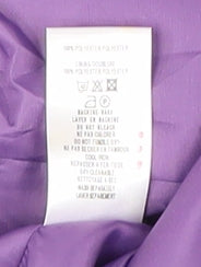 Eastex Women Purple Blazer Size 12 Lined Spring