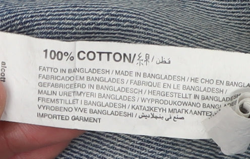 Alcott Blue Men's Straight Distressed Jeans 32