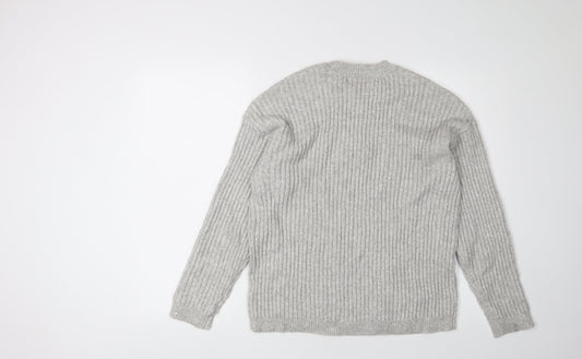 Womens UK Size M Marks and Spencer Grey Jumper Jumper
