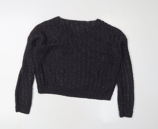 Womens UK Size 2XS Mohito Black Pullover Jumper