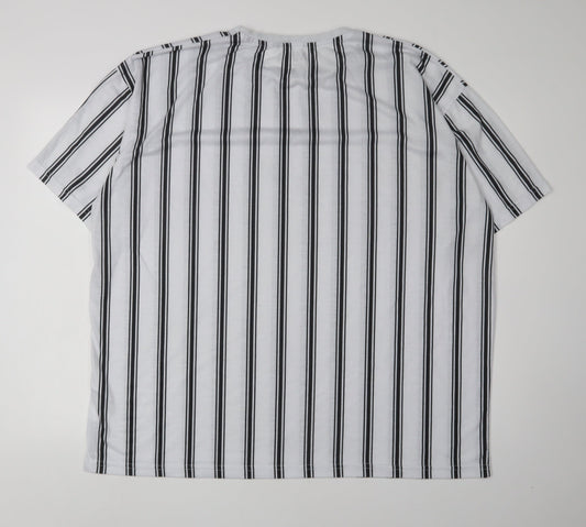 Mens UK Size XL boohooMAN White T-Shirt