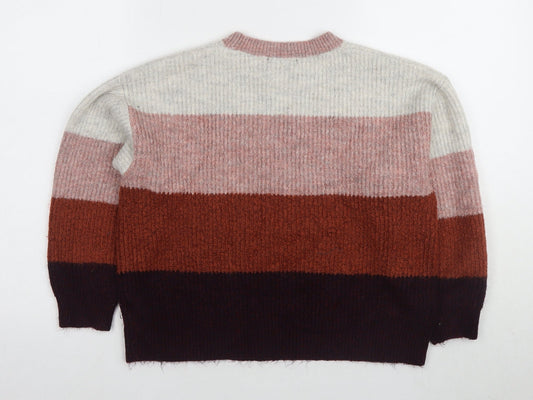 Womens UK Size M New Look Multicoloured Jumper Jumper