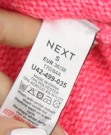 Womens UK Size S NEXT Multicoloured Pullover Jumper