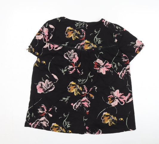 Womens UK Size 10 Fat Face Multicoloured Tunic T-Shirt