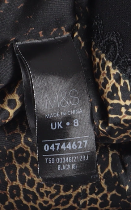 Marks and Spencer Women's Black Blazer Size 8