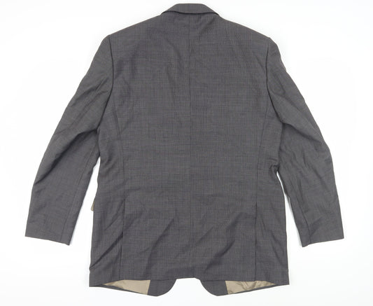 Mens UK Size 42 Marks and Spencer Regular Grey Suit Jacket