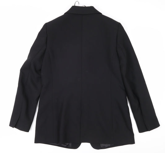 Marks and Spencer Women's Black Suit Jacket Size 12