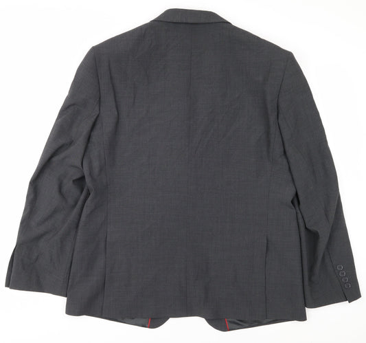 Mens UK Size 42 Marks and Spencer Regular Grey Suit Jacket