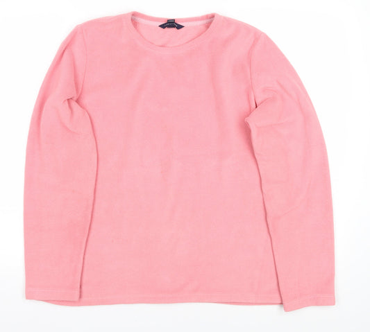 Womens UK Size M Lands' End Pink T-Shirt