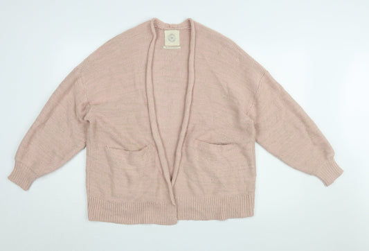 Womens UK Size S Urban Outfitters Pink Cardigan Jumper