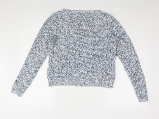 Womens UK Size 10 NEXT Blue Pullover Jumper