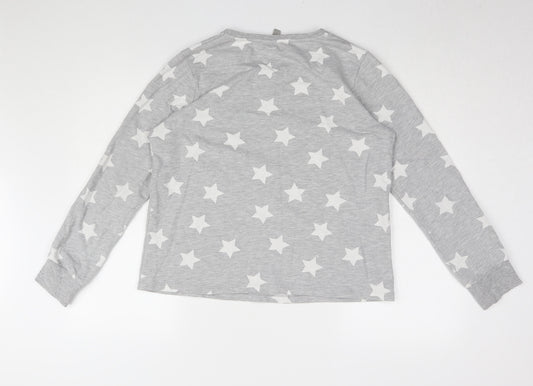 Womens UK Size 10 ASOS Grey Pullover Sweatshirt