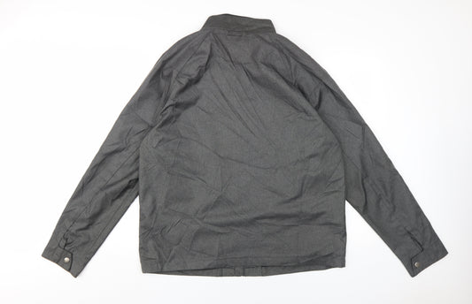 ACW85 Men's Grey Windbreaker Jacket XL Casual