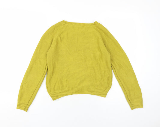 Womens UK Size S Oasis Green Jumper Jumper