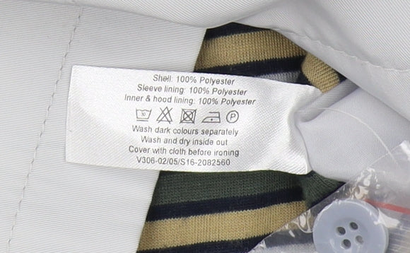 Womens UK Size 16 Isle White Basic Jacket