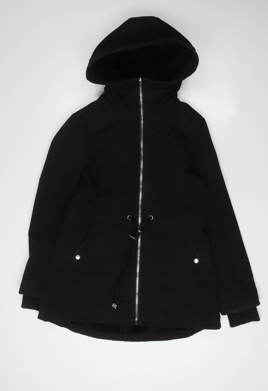 Womens UK Size M Jessica Simpson Black Basic Jacket