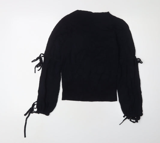 Womens UK Size 6 Marks and Spencer Black Jumper Jumper