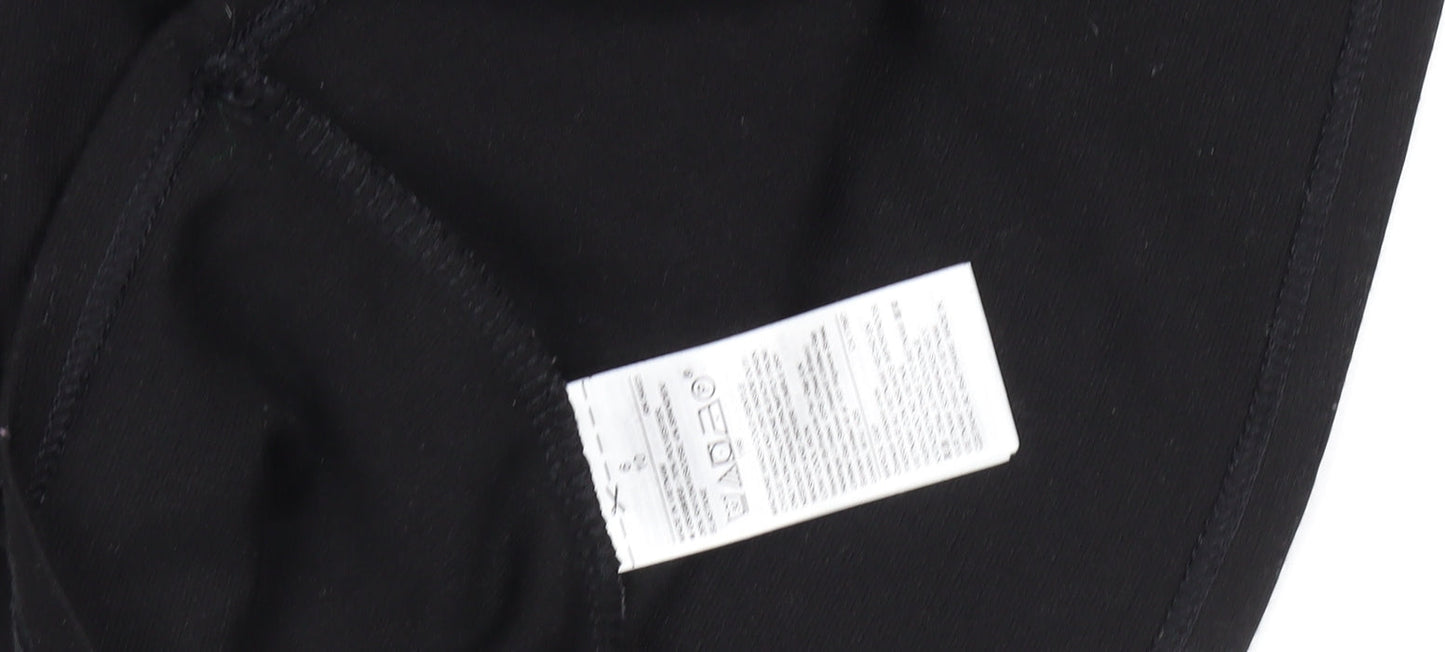 GAP Women's Black & White Colourblock Dress Size 6