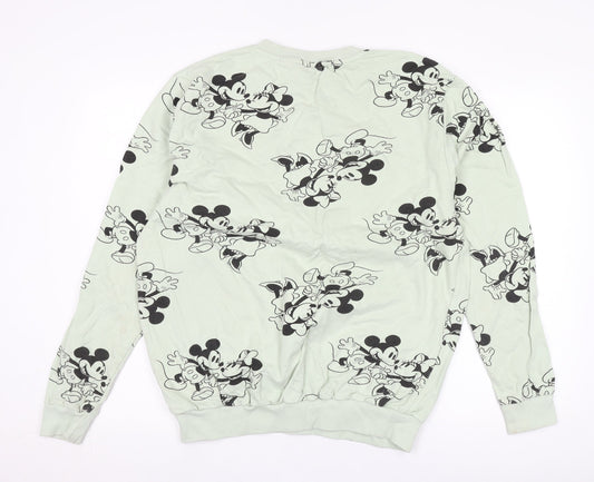 Unisex Adults UK Size L Disney Ivory Pullover Sweatshirt