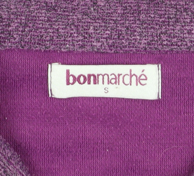 Bonmarché Women's Purple Knitted Pullover Sweatshirt, Size S